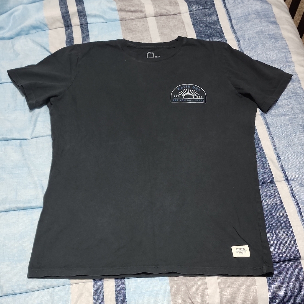 Dark Gray Men's T-Shirt Katin Medium